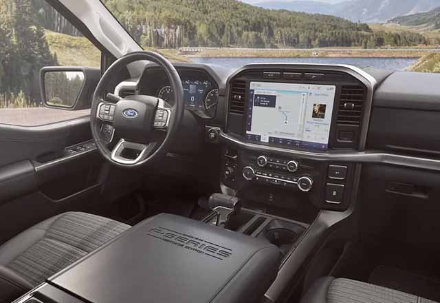 2023 Ford F-150 interior