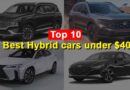 Best hybrid cars under $40,000